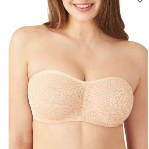 Wacoal Women's Halo Strapless Lace Bra 40DD